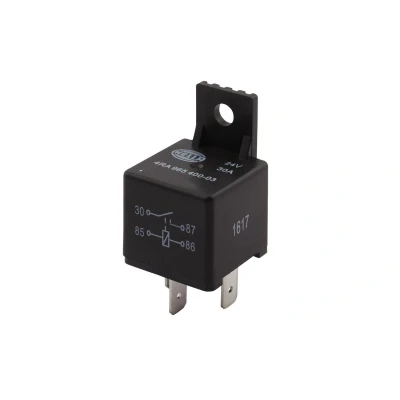 Image of 7916291273 Relay, main current HELLA 4RA 965 400 031 4 pin connector