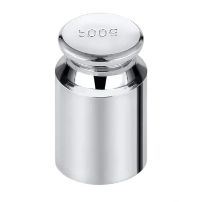 Image of Trimming Shop 500g Scale Weight Chrome Plating for Precise Calibration Checking the Accuracy of Both Pocket and Digital Scale, Jewelry, Kitchen (1pc)