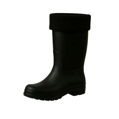 Image of Sock Tec Mens Fleece Wellie Socks Adult Welly Wellington Boot Thermal Liners Warm Outdoor One Size 6 11 (Black)