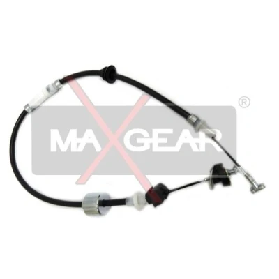 Image of 6N1721335B, 6N1721335K Clutch Cable MAXGEAR 32 0208 with manual adjustment, automatic adjustment VOLKSWAGEN: Lupo / 3L, Polo III Hatchback