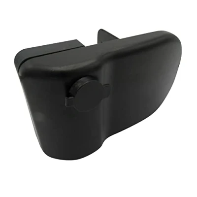 Image of Motorhome Door Frame Lock (Security Safe Plate Entrance Caravan RV Black)