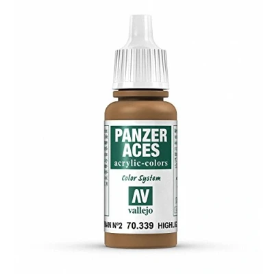 Image of Vallejo Panzer Aces 17 ml Acrylic Paint Highlight German II Feldgrau