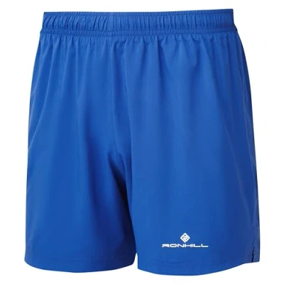 Image of Ronhill Running, Men&#039;s Core 5&quot; Short, DrkCobalt/BrightWhite, Size S