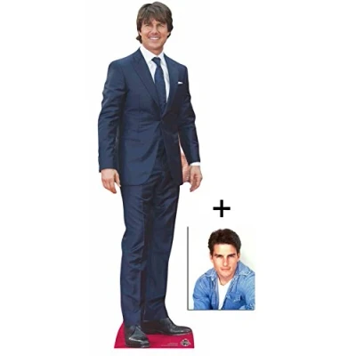Image of Fan Pack Tom Cruise Lifesize Cardboard Cutout/Standee/Stand Up Includes 8x10 Star Photo