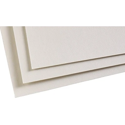 Image of Clairefontaine Ref 96020C Pastelmat Card Sheets (Pack of 5 Sheets) 360gsm 50 x 70cm Light Grey Colour Specially Formulated For Use With Pastels