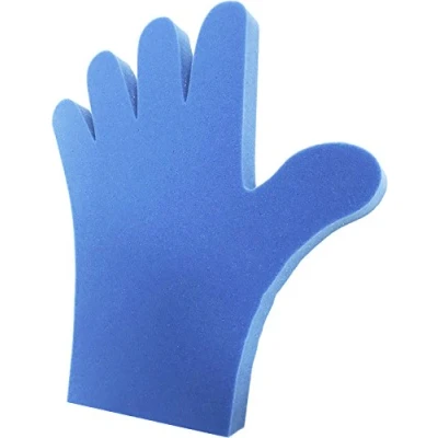 Image of Giant Blank Open Foam Hand Blue