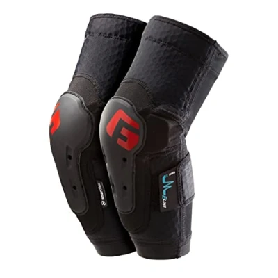 Image of G Form E Line Mountain Bike Elbow Guards Pads for Men &amp; Women Black, Adult Small