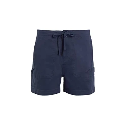 Image of Weird Fish Willoughby Shorts, Women&#039;s, Size: 18, Navy