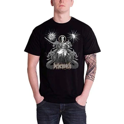 Image of Plastic Head Behemoth Evangelion Men&#039;s T Shirt Black Large