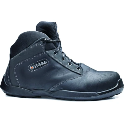Image of Base Hockey Record Ankle Shoes Black/Grey UK 11.5 EU 46