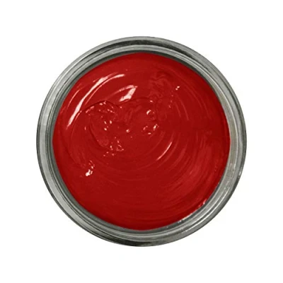 Image of Famaco 50ml Red Rouge Vif Leather Deluxe Boot and Shoe Cream Polish With Polishing Duster Long Lasting Shine Protector Kit for Boots Shoes