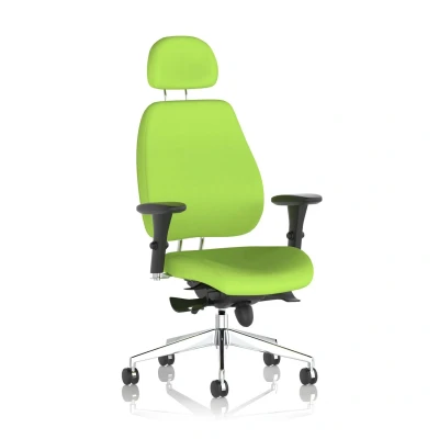 Image of Chiro Plus Bespoke Colour Tabasco Orange With Headrest