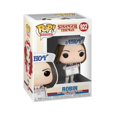 Image of Funko POP! TV: Stranger Things Robin Collectable Vinyl Figure Gift Idea Official Merchandise Toys for Kids &amp; Adults TV Fans Model Collectors and Display