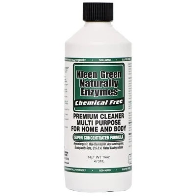 Image of Kleen Green 16oz Concentrate Insect and Mite Control a Disinfectant for Home Body Cleansing Chemical Free