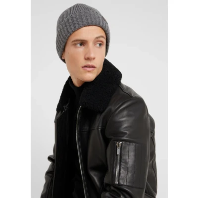 Image of Barbour Carlton Beanie Unisex Beanie, Size: One Size, Grey