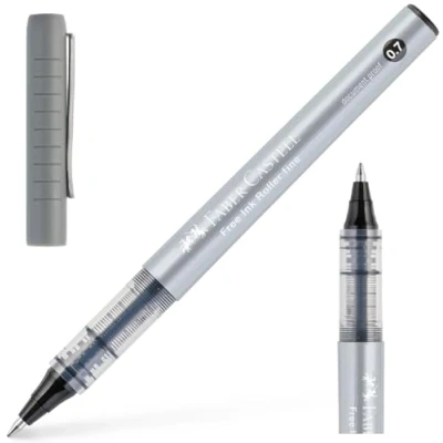 Image of Faber Castell Ink Roller Pen 0.7mm Black