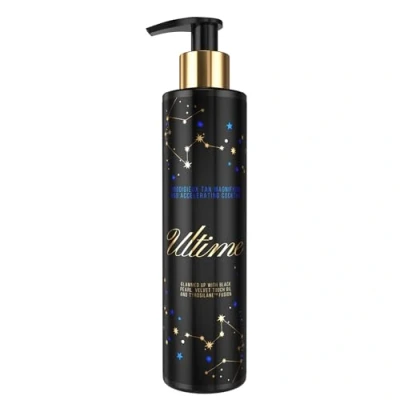Image of Onyx Ultime Luxury Triple Tanning Cream Sunbed Tan Accelerator with Bronzer Enhancer for Dark Premium Moisturising Body Ultra Light Formula and Non Sticky Texture