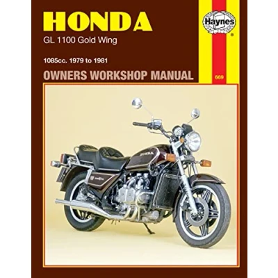 Image of Honda GL1100 Gold Wing (79 81) Haynes Repair Manual
