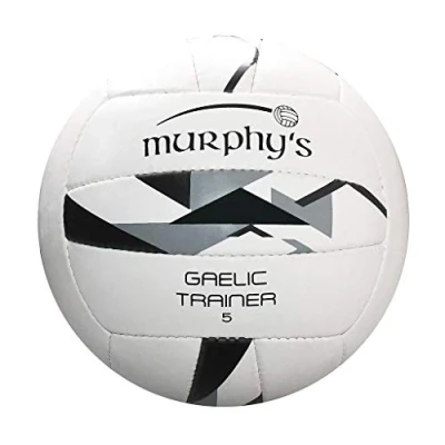Image of 2021 Murphy&#039;s Gaelic Football Size 5 Training Ball White/Black