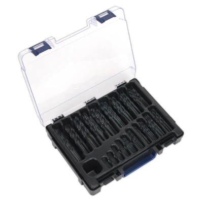 Image of Sealey HSS Roll Forged Drill Bit Assortment 170pc Ø1 10mm