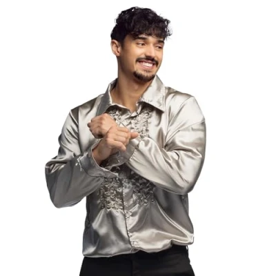 Image of Boland 02168 Shirt, Silver, 54 56