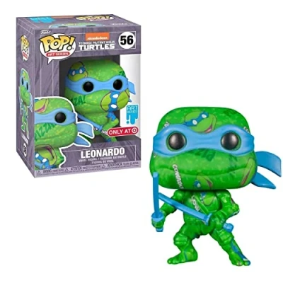 Image of Leonardo Artist Series Teenage Mutant Ninja Turtles Funko Pop! Vinyl Figure with Protector Exclusive