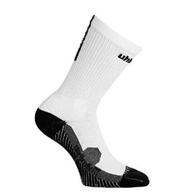 Image of Uhlsport Unisex Tube It Socks White/Black, Size 28 32