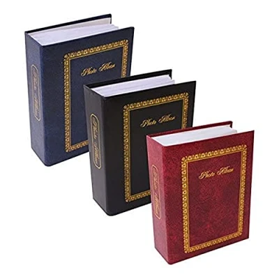 Image of AtlonaTallon 6x4 Plain Photo Album with 100 Pockets(Assorted Colors)
