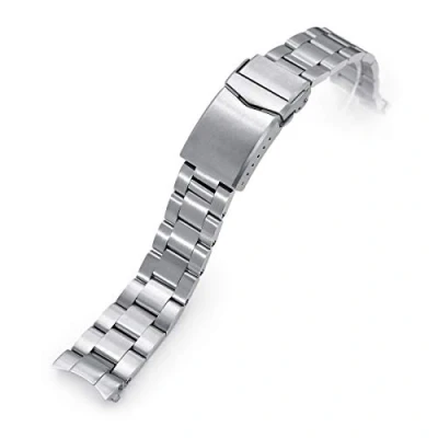 Image of 20 mm Super O Boyer Metal Bracelet for Seiko Cocktail SSA345 Brushed, Stainless steel, L,