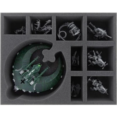 Image of Feldherr FSMEJZ075BO foam tray compatible with Doom Scythe + 8 compartments