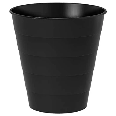 Image of My Stylo Collection Waste Bin, Black, 10 l, Assembled Size: Height: 28 cm Diameter: Volume: l
