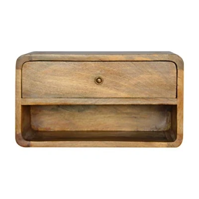 Image of Artisan Furniture Table, Mango Wood, Oak ish, One Size