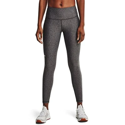 Image of Under Armour Hirise Leggings, Women&#039;s, Size: XS, Charcoal light heather