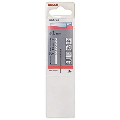 Image of Bosch 2608585838 HSS Co DIN 338 Metal Drill Bits