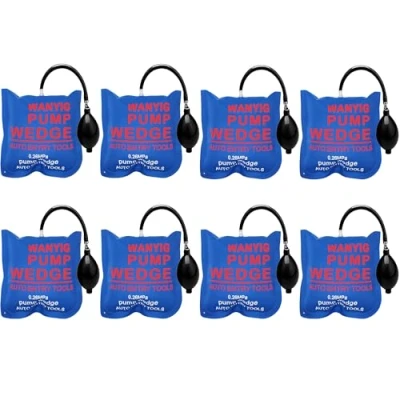 Image of Wanyig 8 pieces square mounting cushion air pump wedge pneumatic universal spreader load up to 300 kg