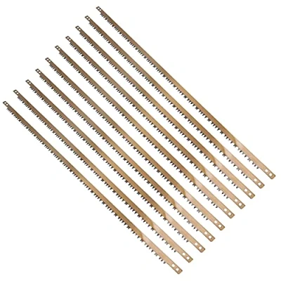 Image of 30 Extra Long Bow Saw Blade Trees Wet Green Wood Log Branches Cutter 10pk