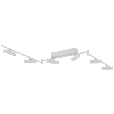 Image of Lindby LED spotlight Eldrin, white, 6 bulb, light points