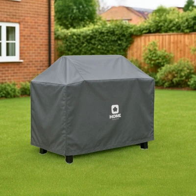 Image of Large 110cm Heavy Duty Polyester bbq Grill Protective Waterproof &amp; uv Cover
