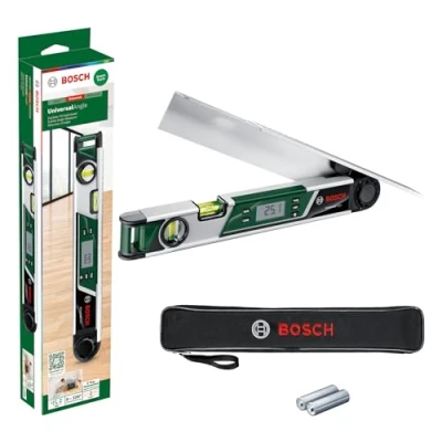 Image of BOSCH UniversalAngle Cordless Angle Measurer Green &amp; Silver