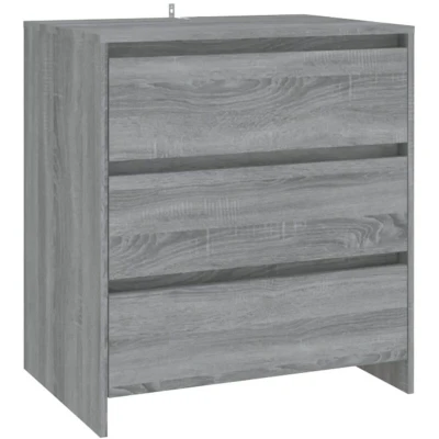 Image of vidaXL Sideboard Grey Sonoma 70x41x75 cm Engineered Wood