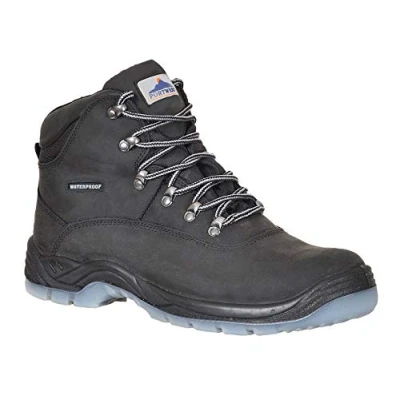 Image of Portwest FW57 Waterproof Steelite All Weather Boot S3 WR Black, 38