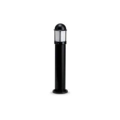 Image of Bollard Light 230V Medium Plain E27 Black JCC NiteLED