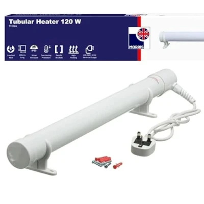 Image of Tubular Heater 1ft, 2ft, 3ft, 4ft Tube Green house Bathroom Conservatory (2FT (120w))