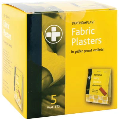 Image of Dependaplast Fabric Pilfer Proof Plaster Box 5 X 40