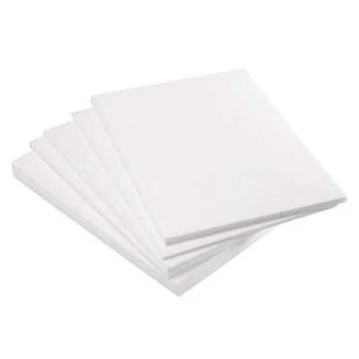 Image of Major Brushes Safe Print Lino Block Printing Tiles Polystyrene Sheets for A4 Size Pack of 25