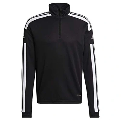 Image of adidas Performance Squadra 21 Sports Tshirt, Men&#039;s, Size: Small, Black/white