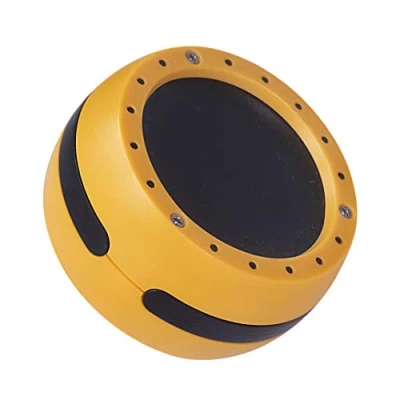 Image of Halilit Hi Lo Hand Shaker. Percussion Musical Instrument. Percussionists of All Levels. Teens &amp; Adults. Durable Easy Grip (Yellow)