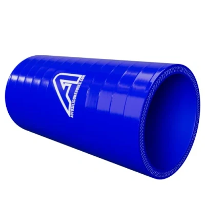 Image of 48mm 1 7/8&quot; ID Silicone Straight Hose Joiner Coupler 950mm Length Blue