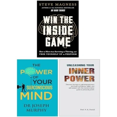 Image of Win The Inside Game, Power of Your Subconcious Mind &amp; Unleashing Inner 3 Books Collection Set