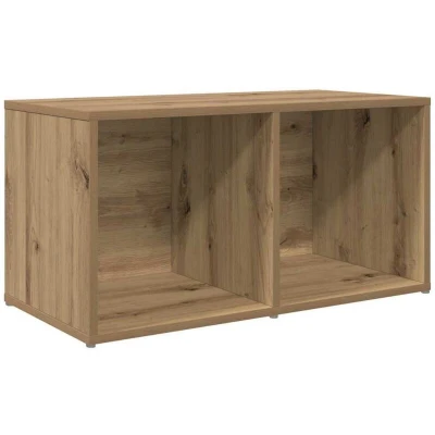 Image of vidaXL TV Cabinet with Storage Artisan oak Engineered Wood